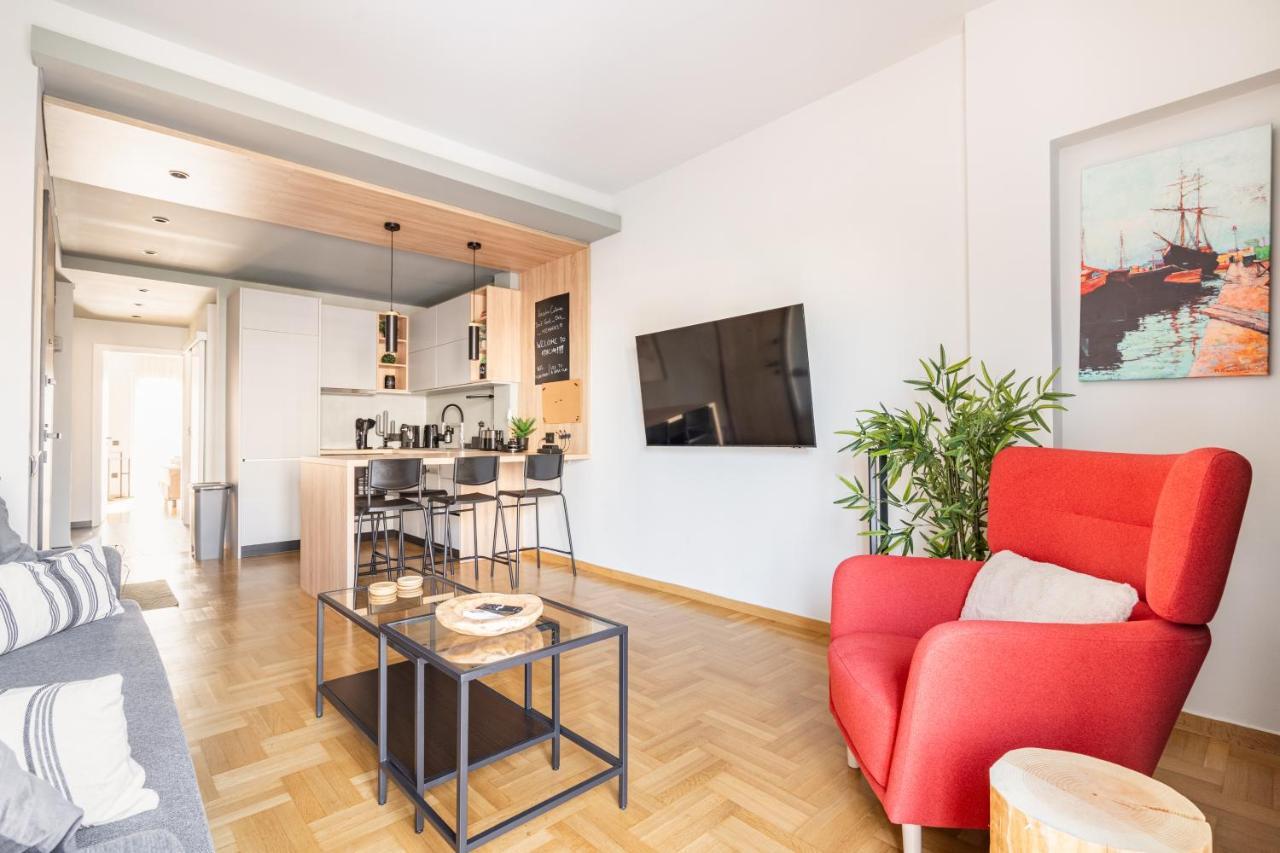 Athena Blue Lux Apartments 2Br 2Ba With City Skyline View, Near Kolonaki Atene Esterno foto